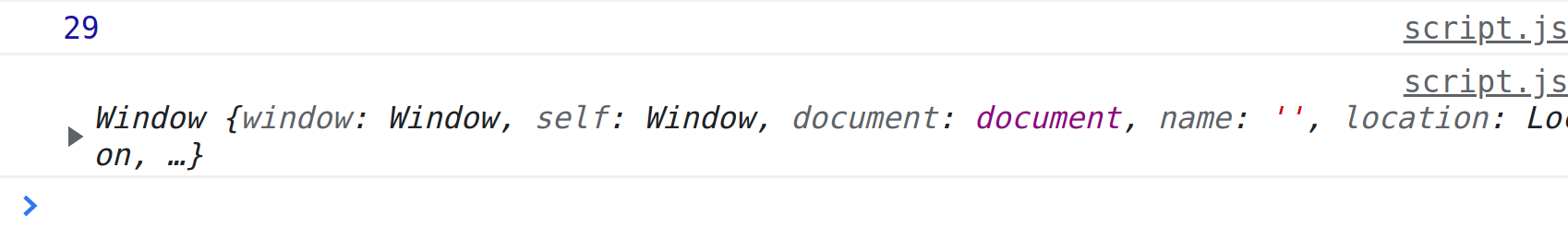 Logging the this keyword in an arrow function