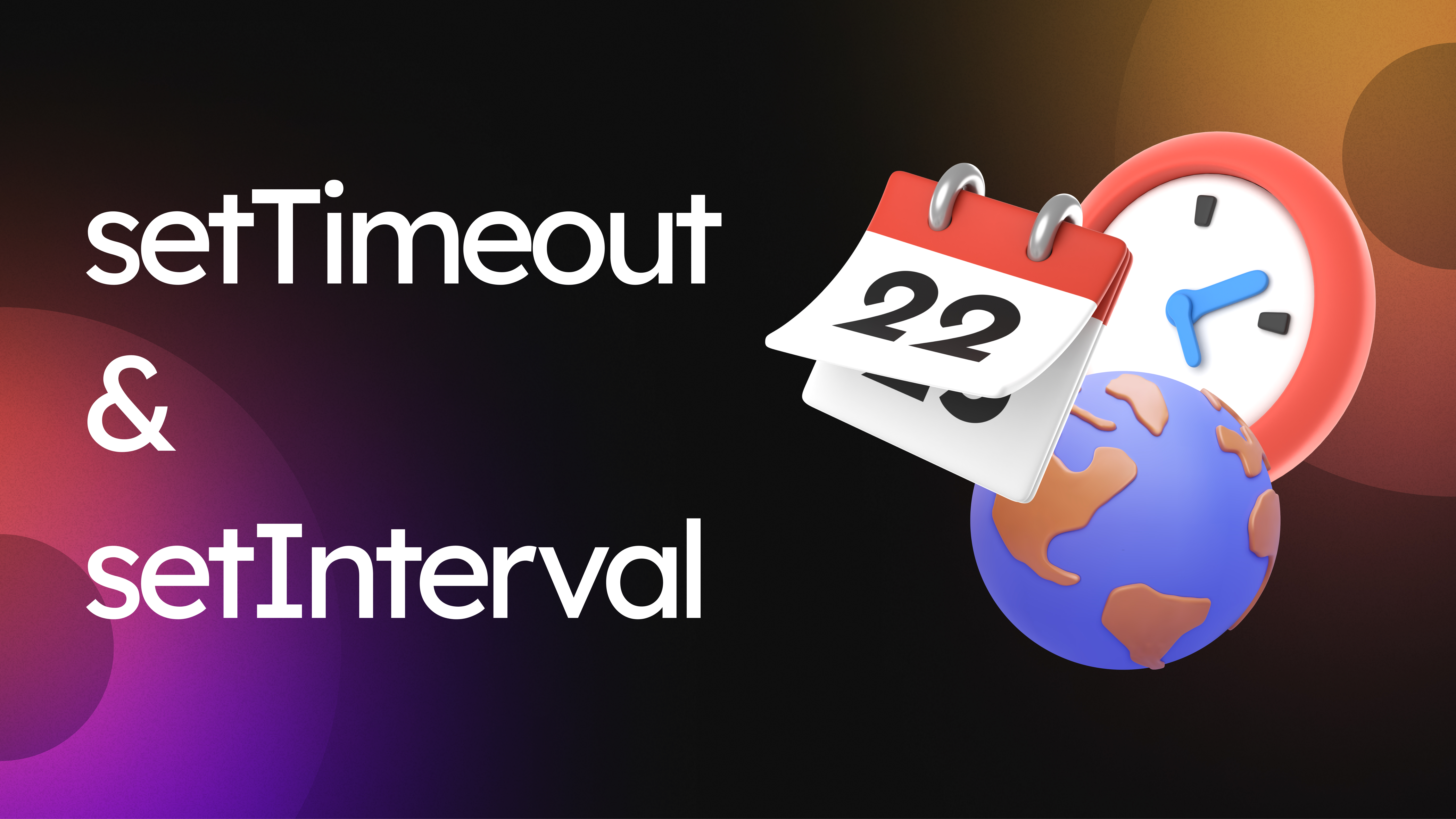 Numbers, Dates, Intl & Timers