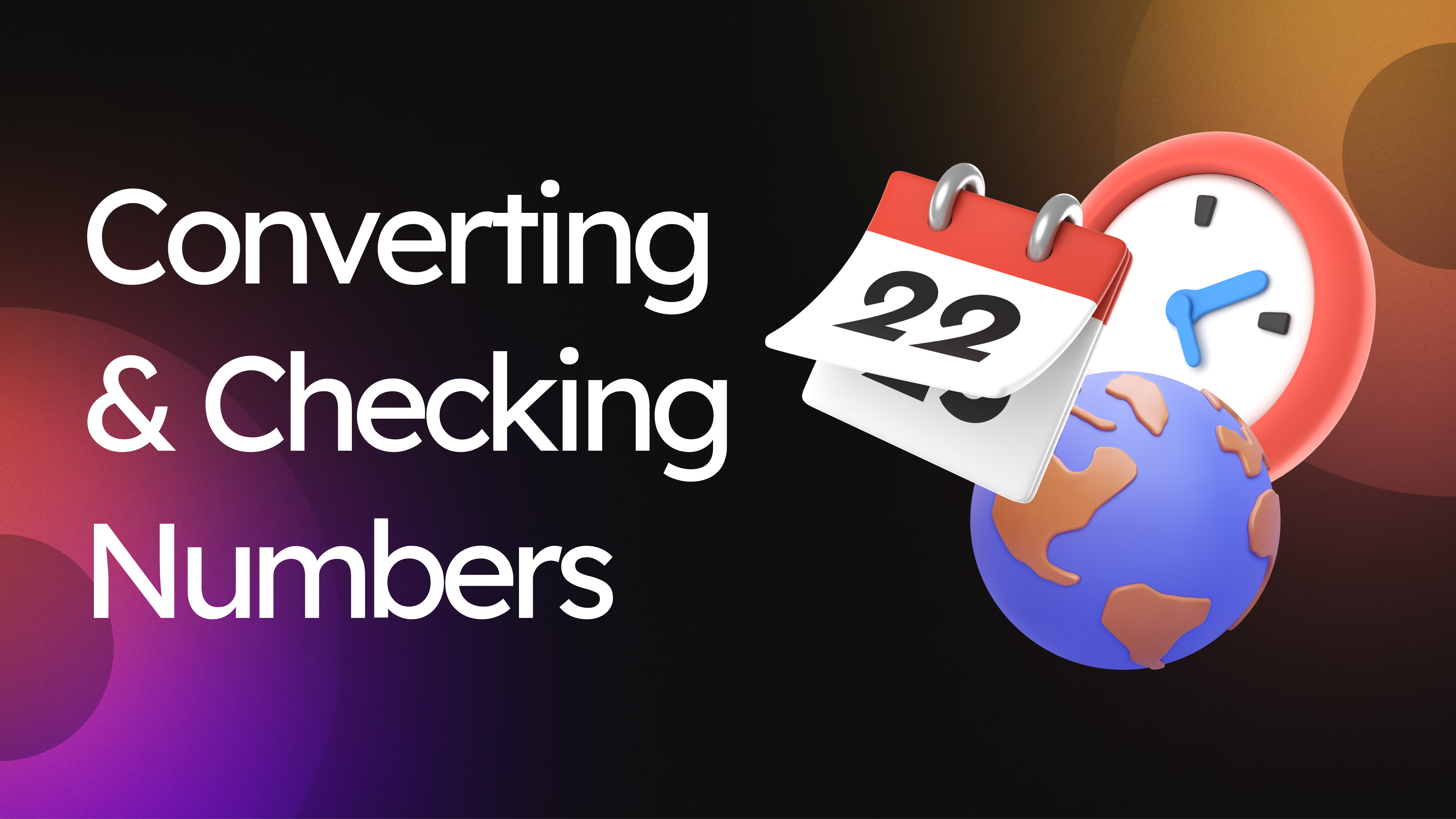 Numbers, Dates, Intl & Timers
