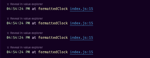 Clock - DateTimeFormat