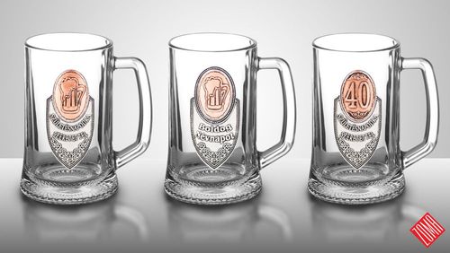 a-5 Fémcímkés söröskorsó 500 ml