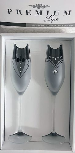 a-8 Homokfújt pezsgős szett 2/1