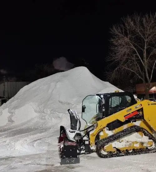Commercial snow removal in Edmonton