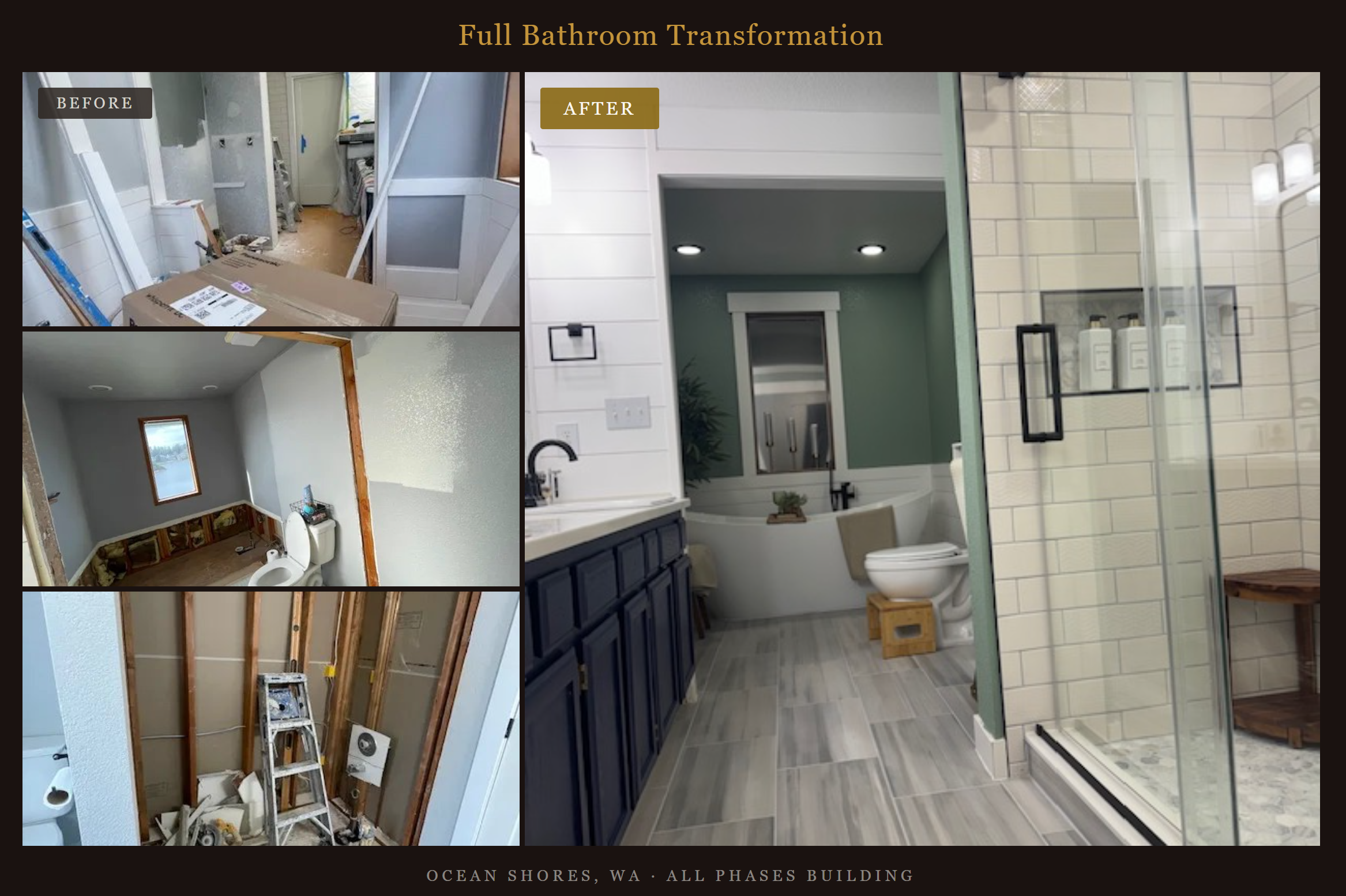 Full Bathroom Transformation
