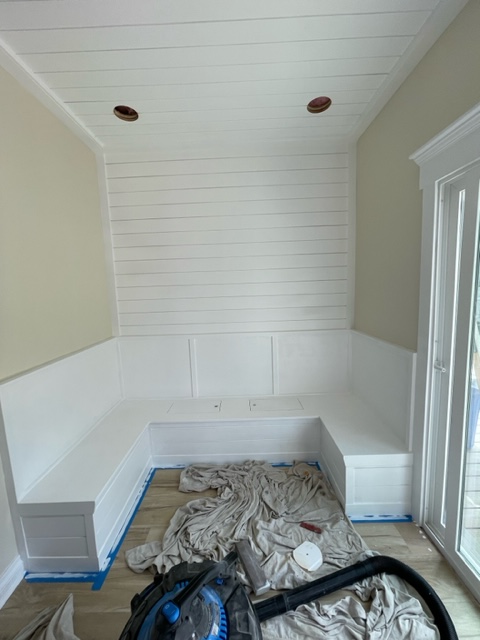 Shiplap Bench Nook