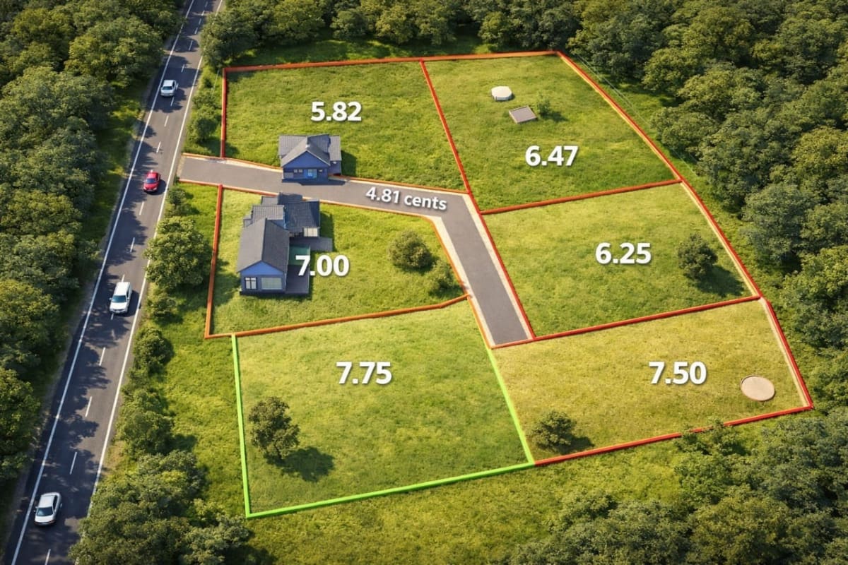 Roadside Plot for Sale, Chathamangalam