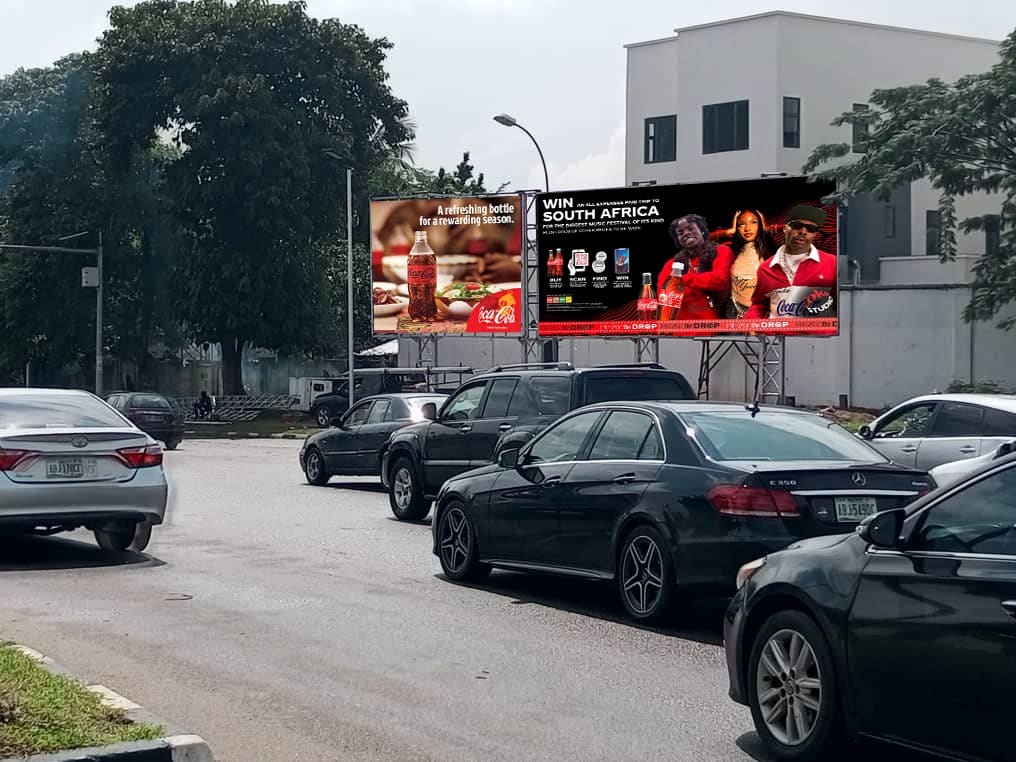 LED Billboard Ahmadu Bello Way/Ibb Way Ftf Wuse 2 Opp Ecwa Church, Abuja