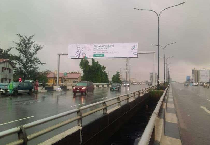 Eyecatcher Billboard on Top of Kam Salem Bridge FTF Third Mainland Bridge, Lagos