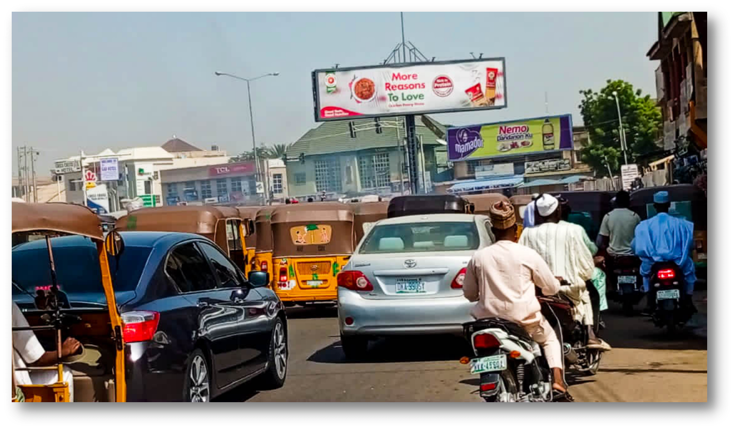 Eyecatcher billboard Ibrahim Taiwo Road By Civic Centre Junction, Kano State