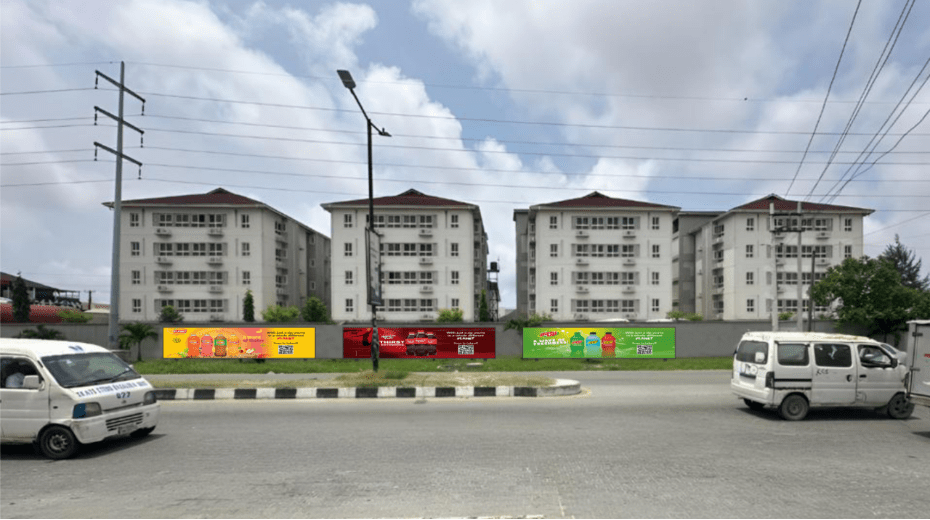 Wallmount Billboard Admiralty Way, Lekki Phase 1 , Lagos 