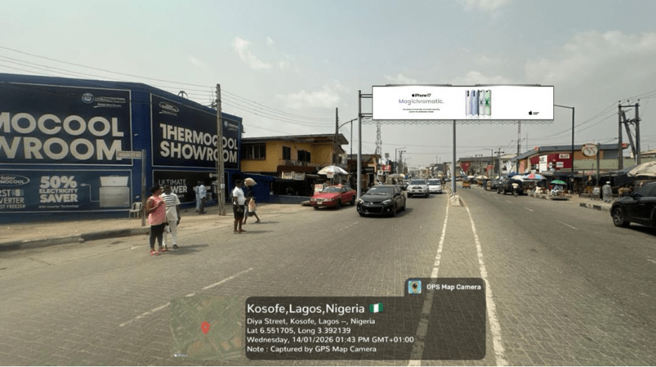 Gantry Billboard Diya Street, Gbagada Ftf Gbagada Oworoshoki, Lagos