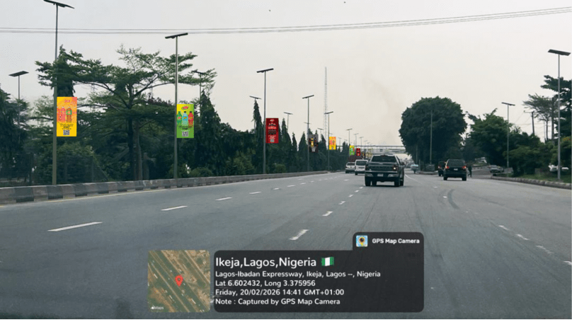 Lamppoles Lagos-Ibadan Expressway, Ikeja, Lagos