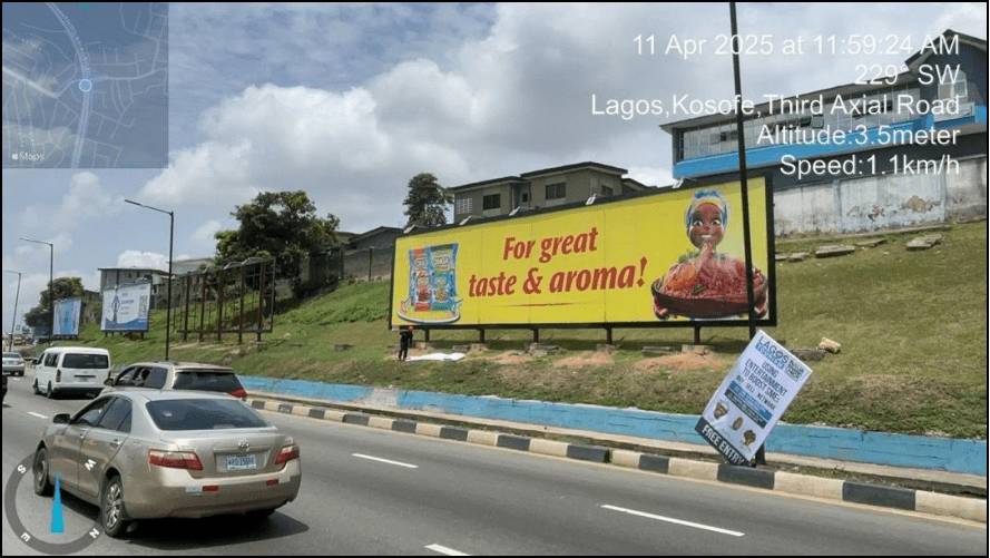 96 Sheets Billboard Ogudu Park, Lagos