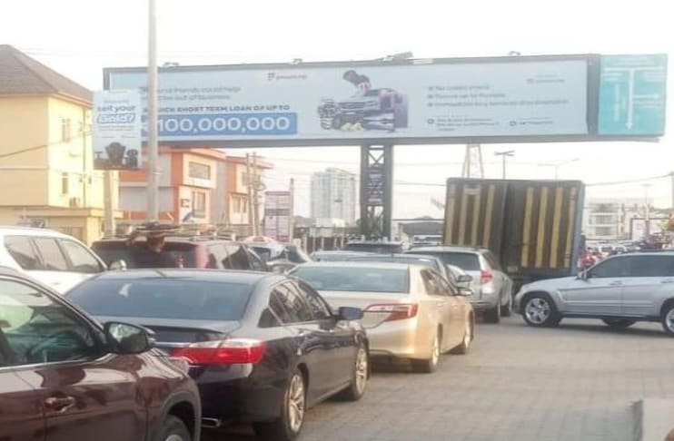 Gantry Billboard Marwa Exit, Lekki Phase 1, Lagos State