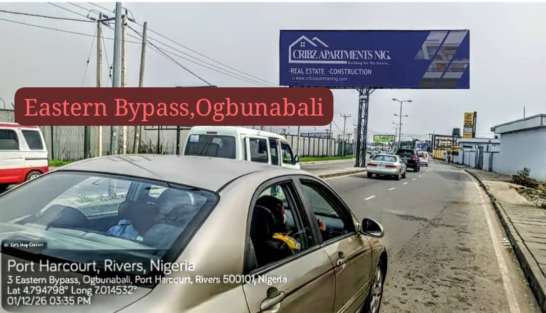 Eyecatcher Billboard Eastern bypass by Hypercity, Port harcourt, Rivers State