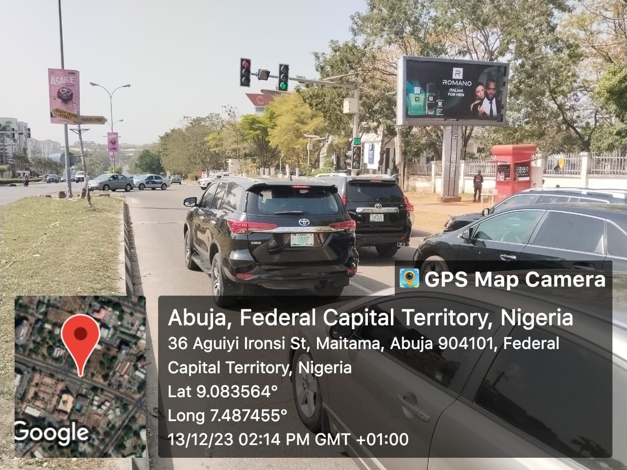 Backlit Billboard Aguiyi Ironsi Street FTF United Nations FTT Dune center mall, FCT, Abuja