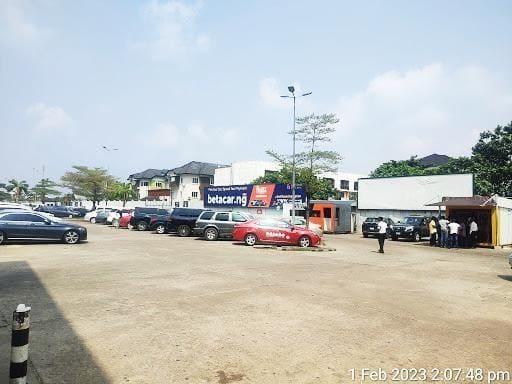 Wall panel Billboard SPAR Car park Lekki, Lagos