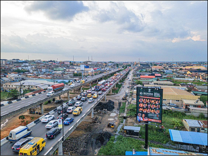 Portrait Billboard Third Axial Road, Ogudu Ftf Lagos Island, Alausa, Lagos