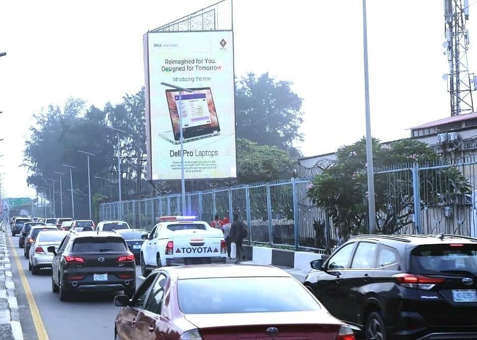 LED Billboard Osborne Road, Ikoyi (main access route into the Island), Lagos State