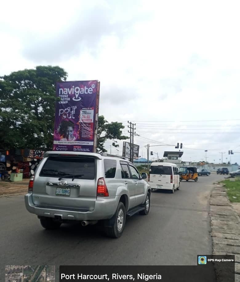 Portrait Billboard Elekahia circular road, Port Harcourt, Rivers State