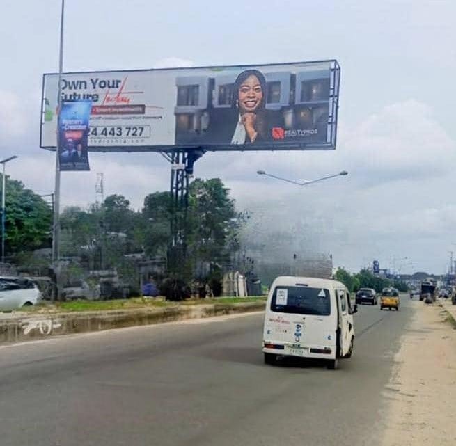 Eyecatcher Billboard Airport road by Obirikwere flyover, Port harcourt, Rivers State