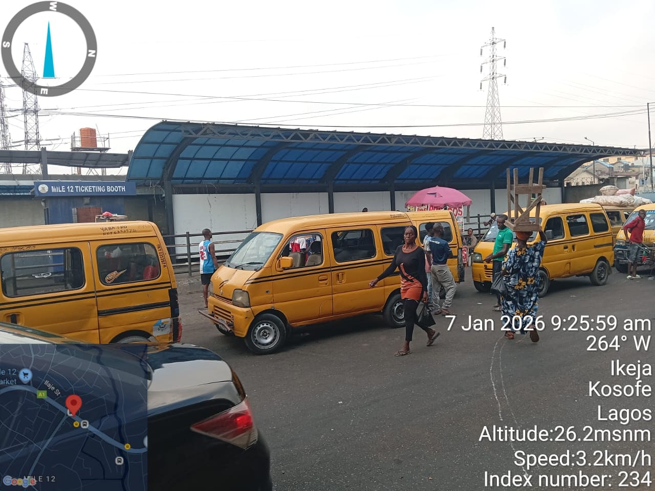 Bus Shelter Mile 12 Bus Stop FTT Ikorodu, Ikorodu Road, Lagos