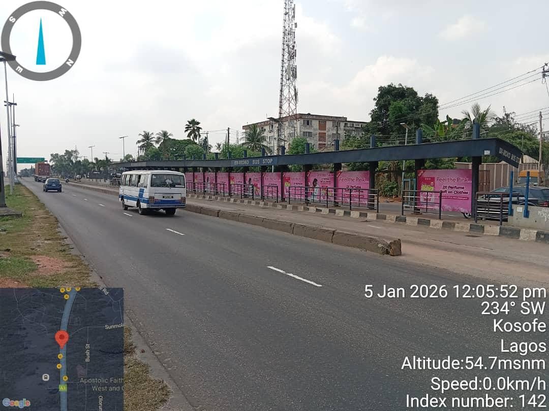 Bus Shelter Idi Iroko Bus Stop FTF Ikorodu, Ikorodu Road