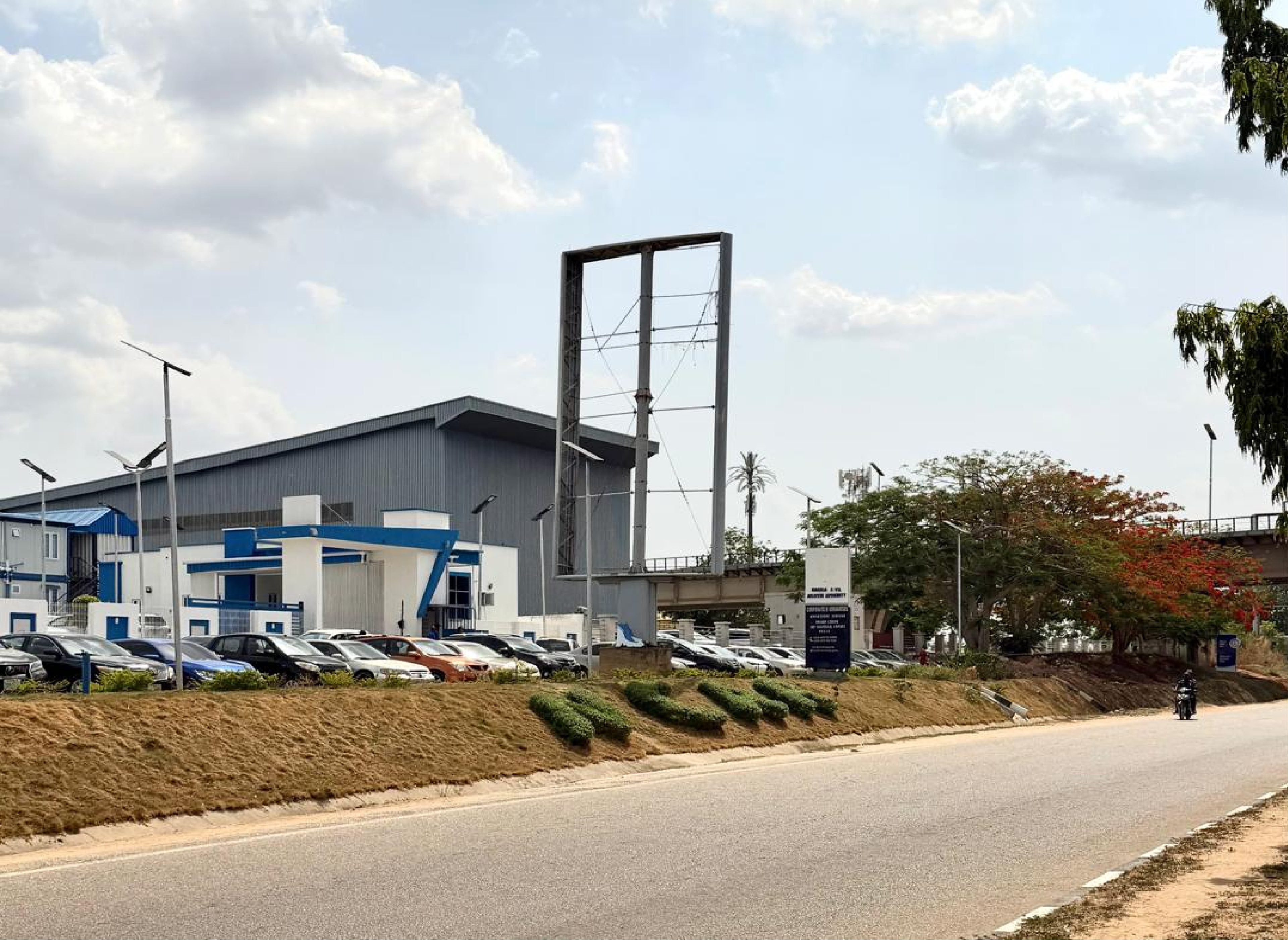 Portrait Billboard Entrance Into Airport Beside NCAA, FCT, Abuja
