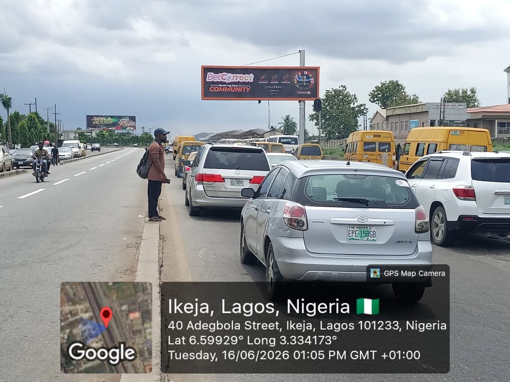 Unipole Billboard Ajayi Farms, Ikeja, Lagos