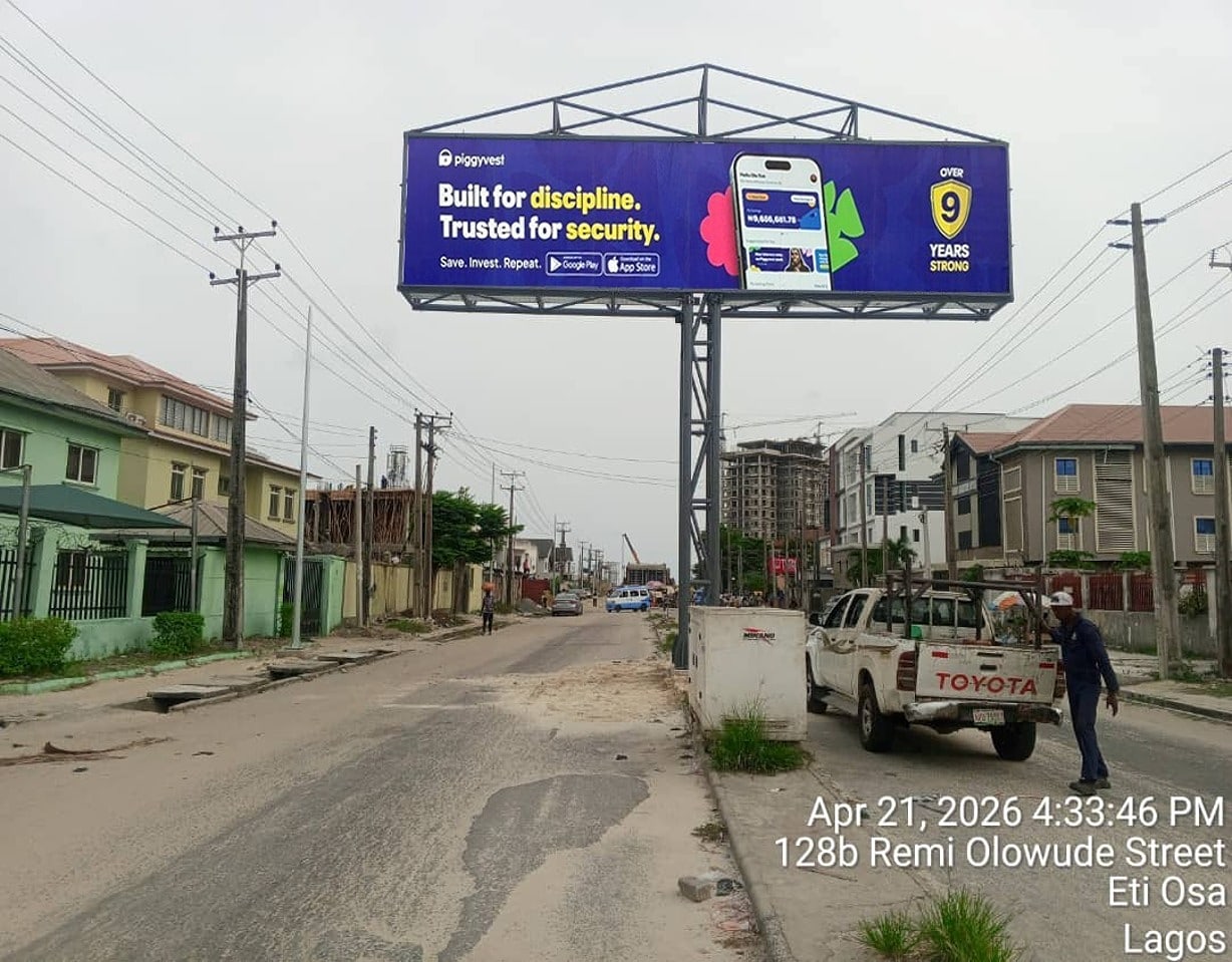Eyecatcher Billboard Remi Olowude Street, Lekki Linking Maruwa bus stop, Lagos