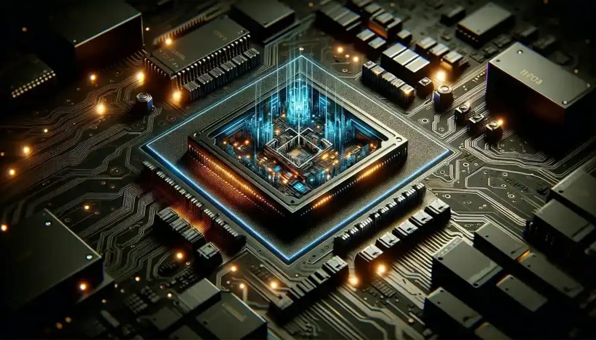 Chip de una computadora