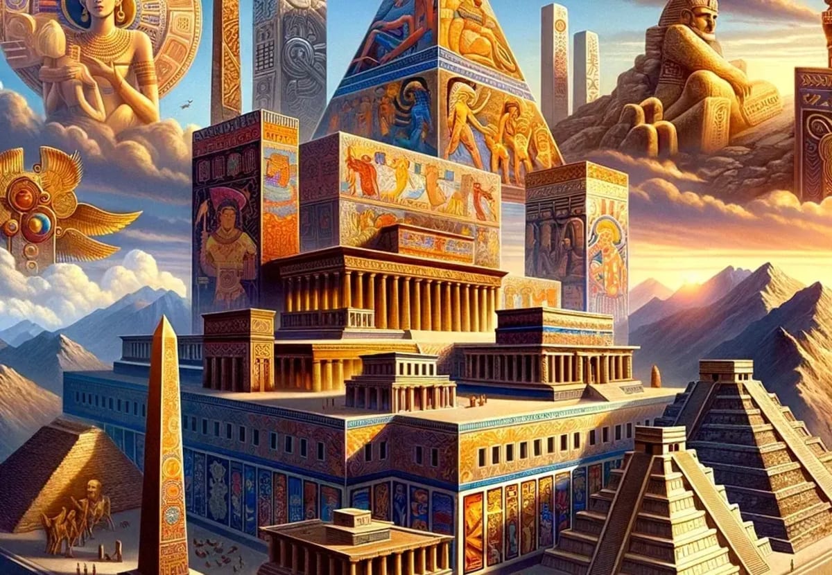 Monumentos representativos de imperios antiguos