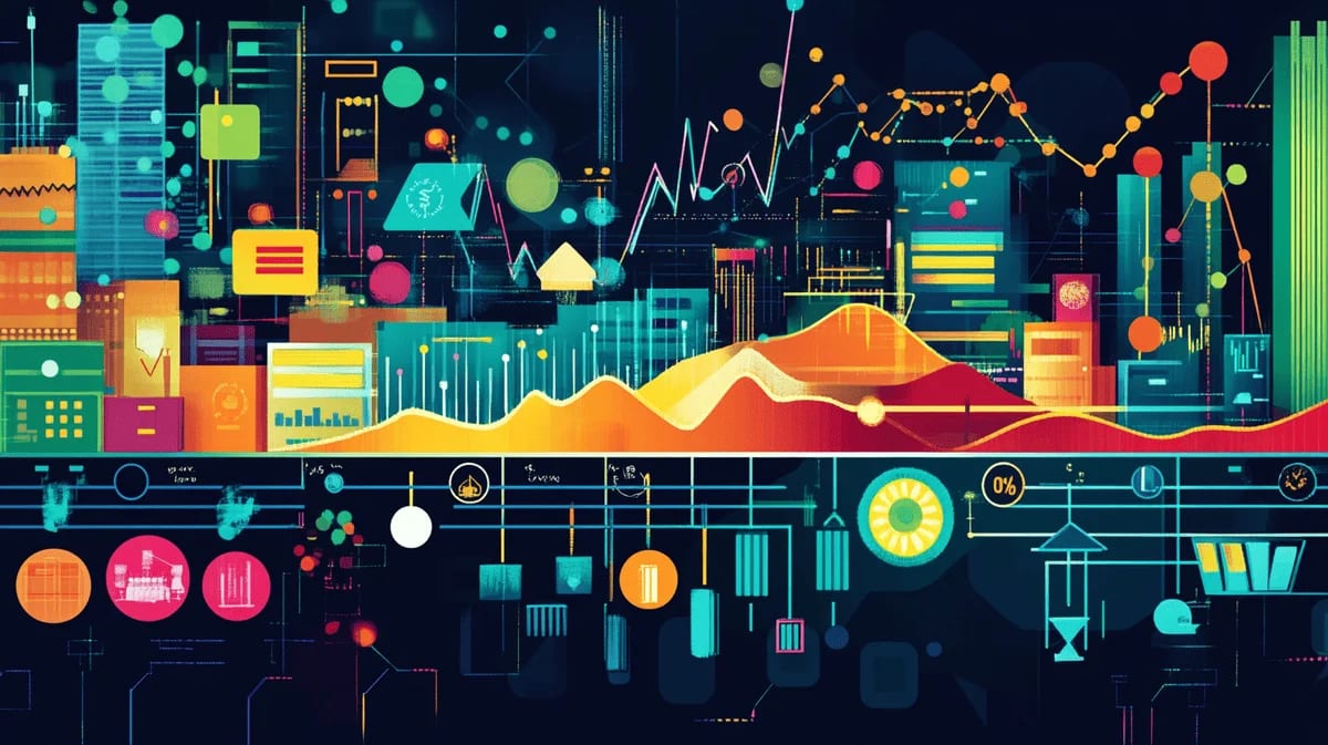 Representación gráfica del equilibrio entre la oferta y la demanda en un mercado.