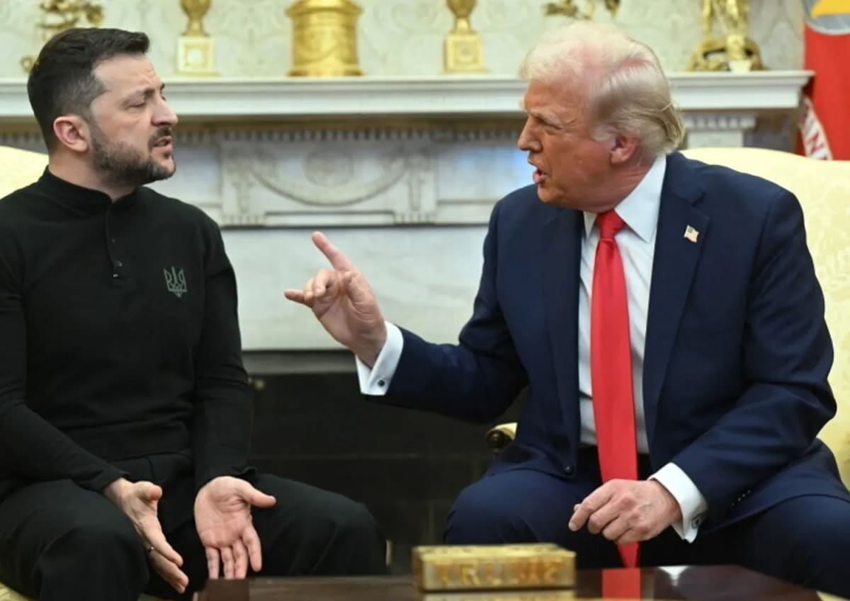 Encuentro entre Donald Trump y Volodymyr Zelensky en la Casa Blanca