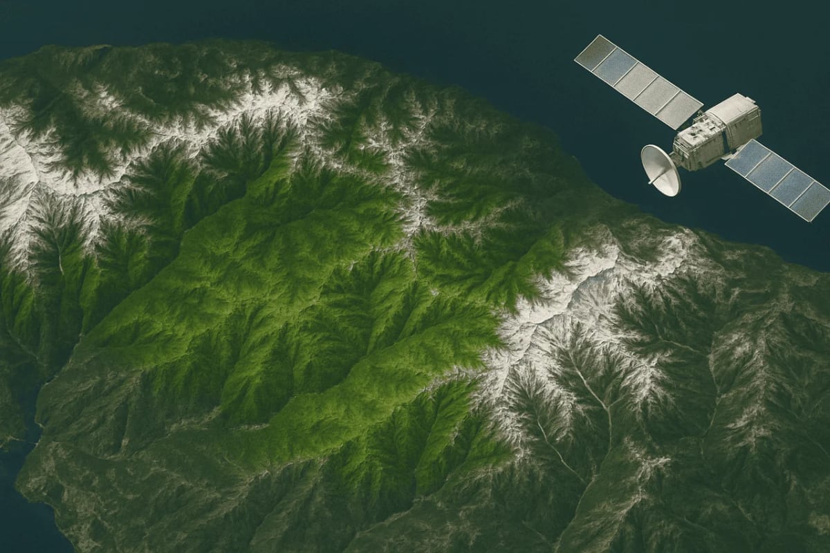 Satélite capta el reverdecimiento de montañas y su impacto en la diversidad genética vegetal