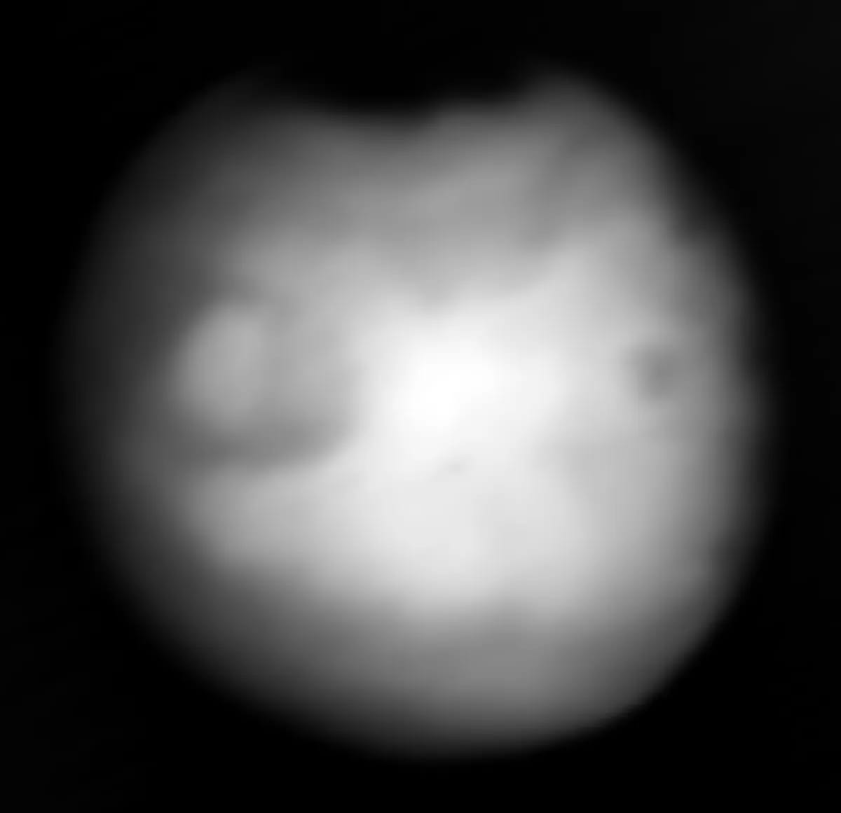 Marte captada por la cámara de Europa Clipper