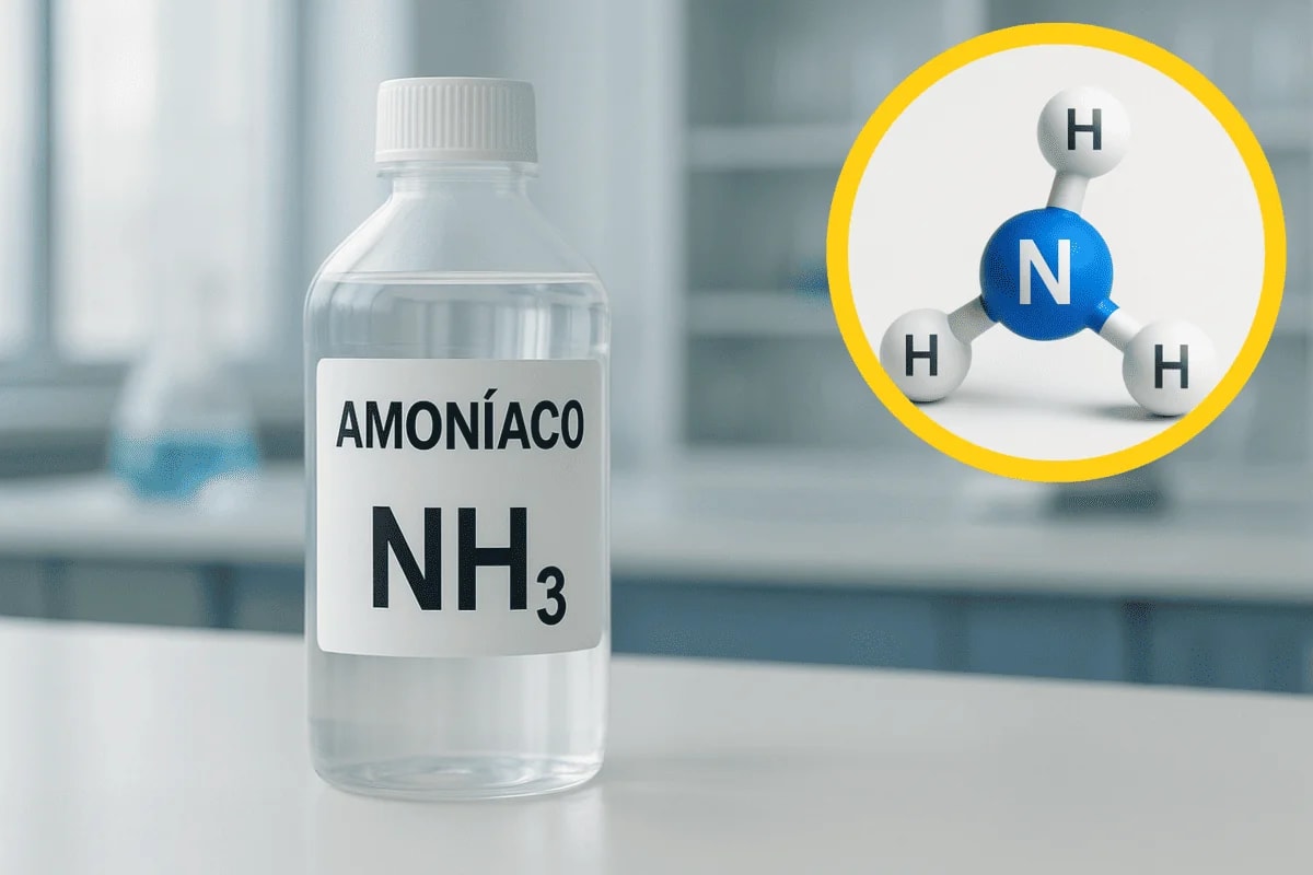 Botella amoníaco NH3