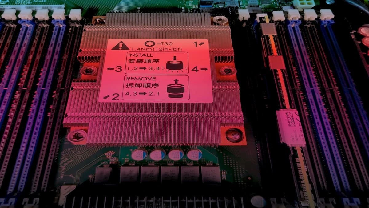 Sistema de servidor Intel