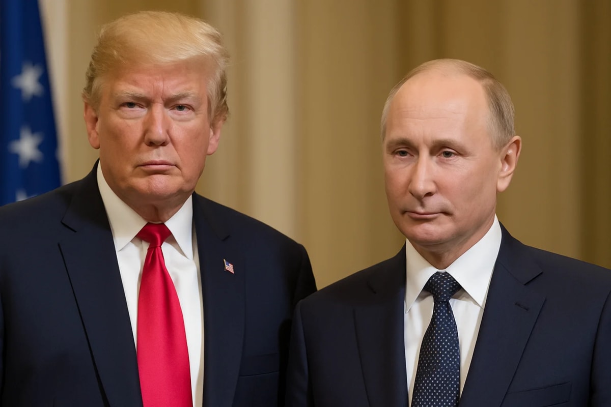 Donald Trump y Vladimir Putin