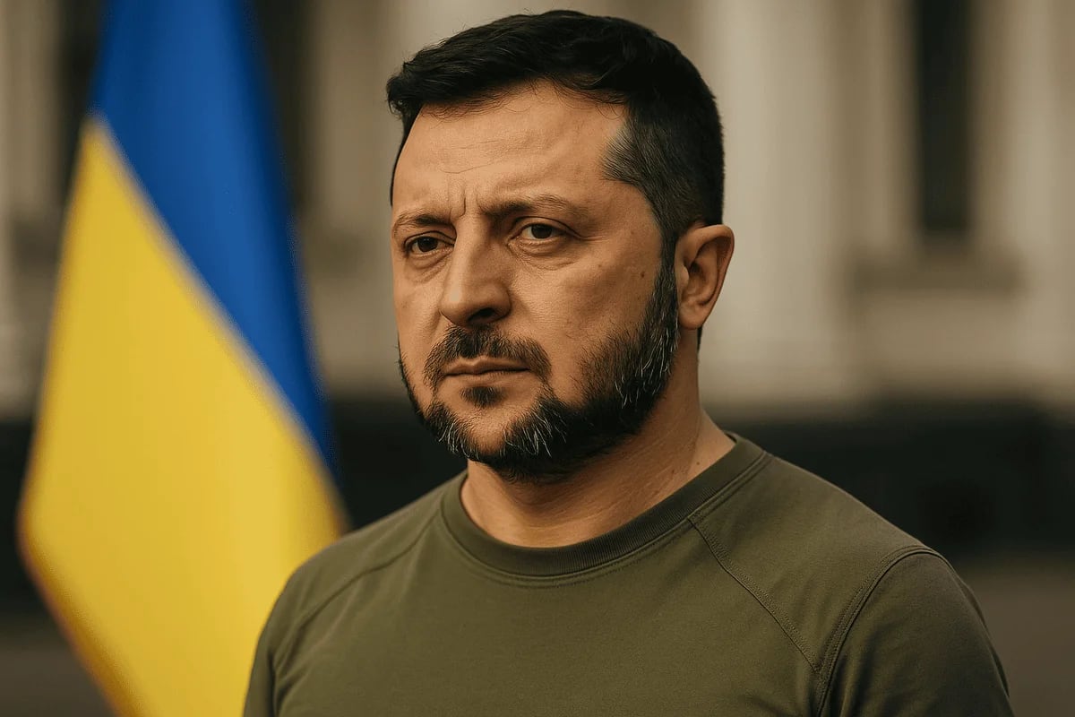 Presidente ucraniano Volodimir Zelensky
