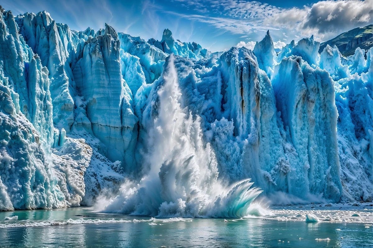 Colapso de un glaciar