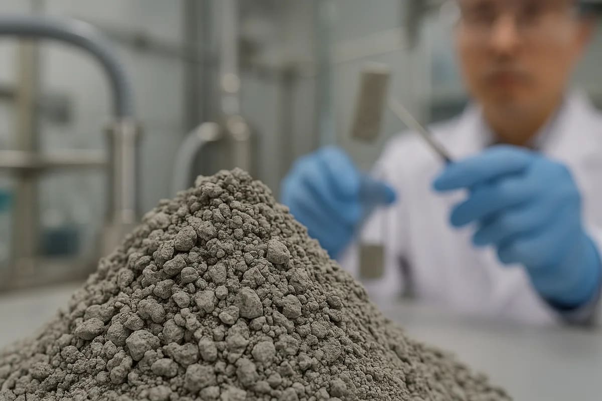 Material cementante granular