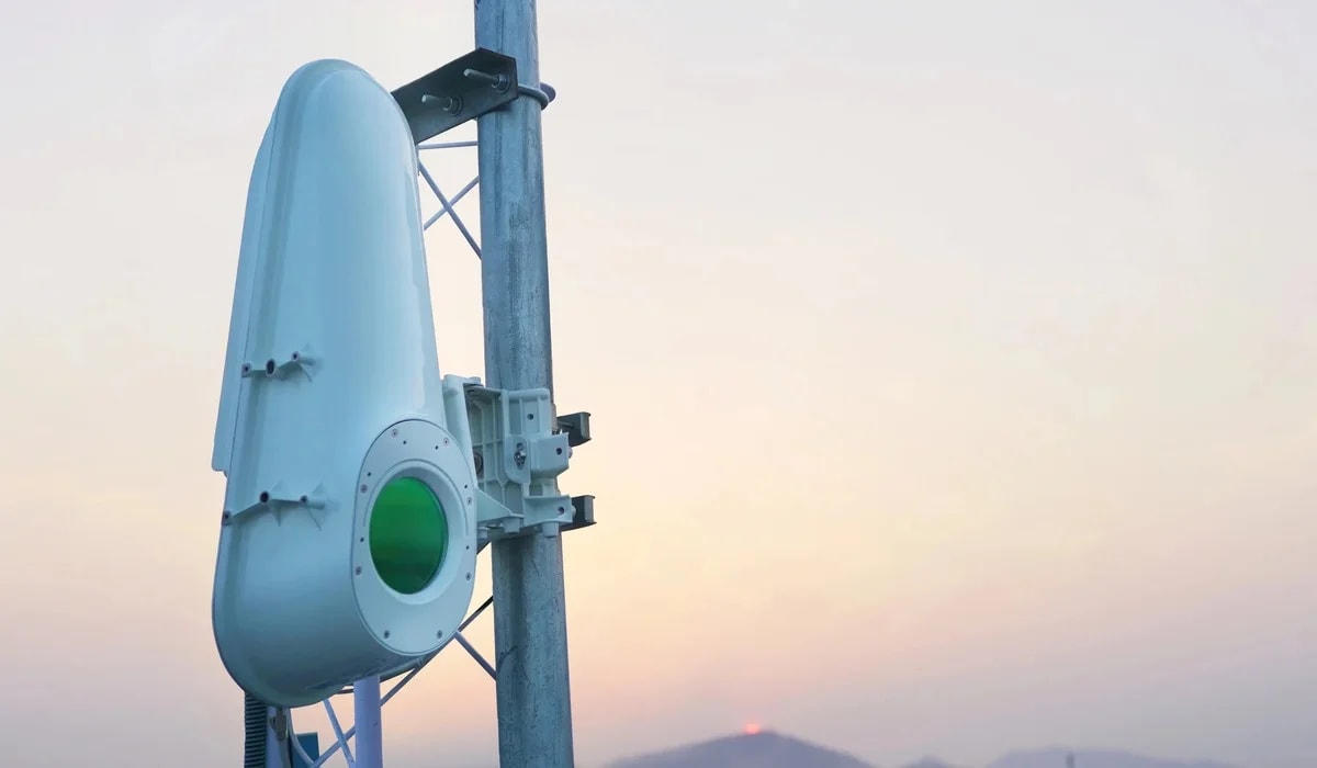 Terminal óptica de Google Taara