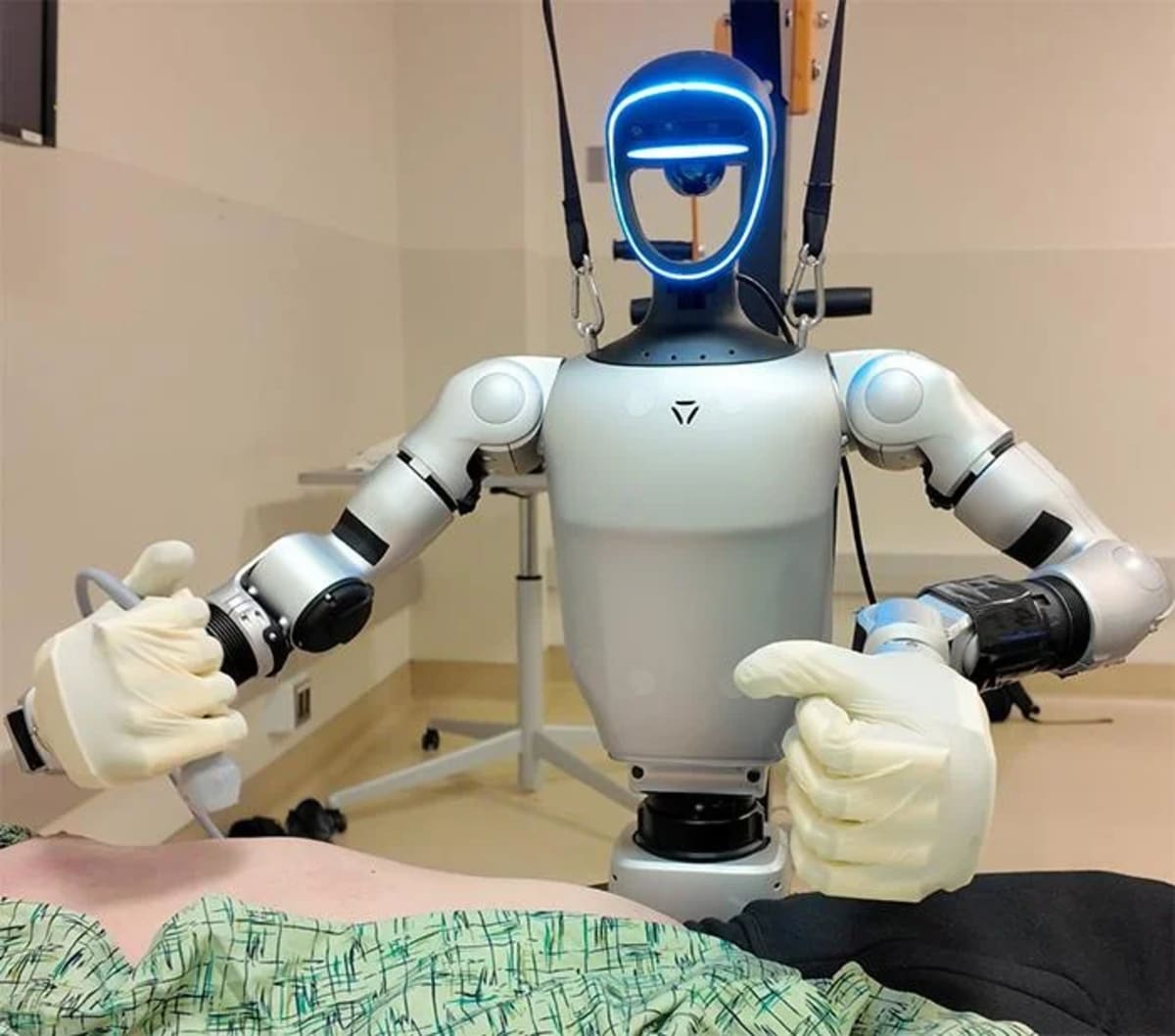 El robot médico humanoide Surgie