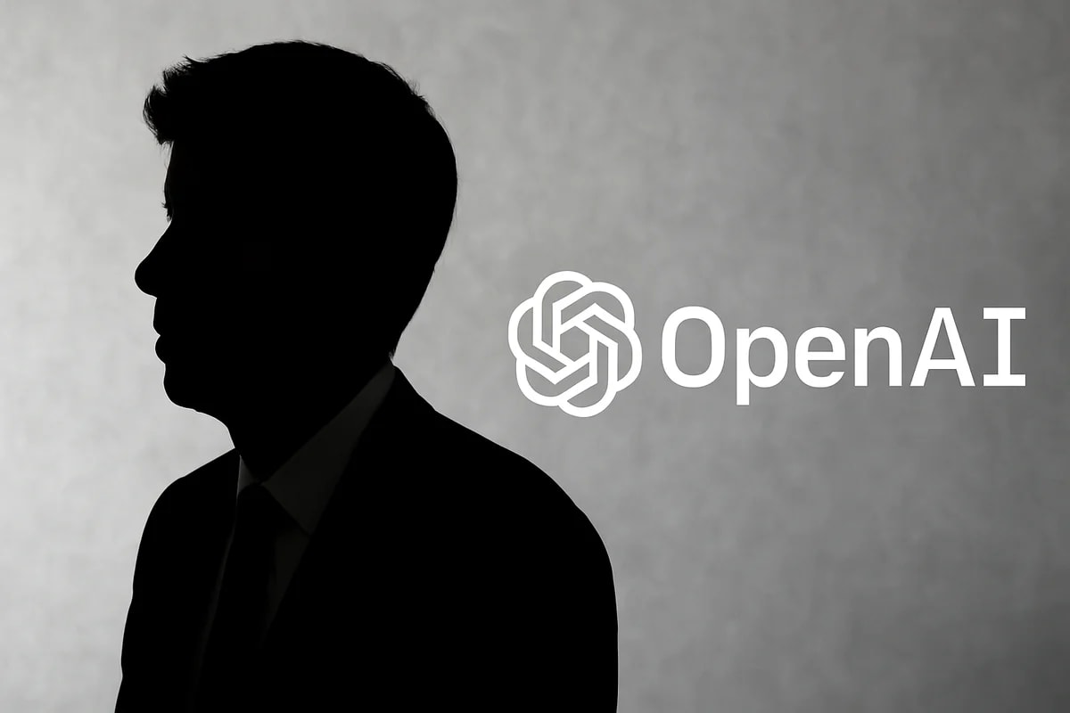 Silueta de Sam Altman