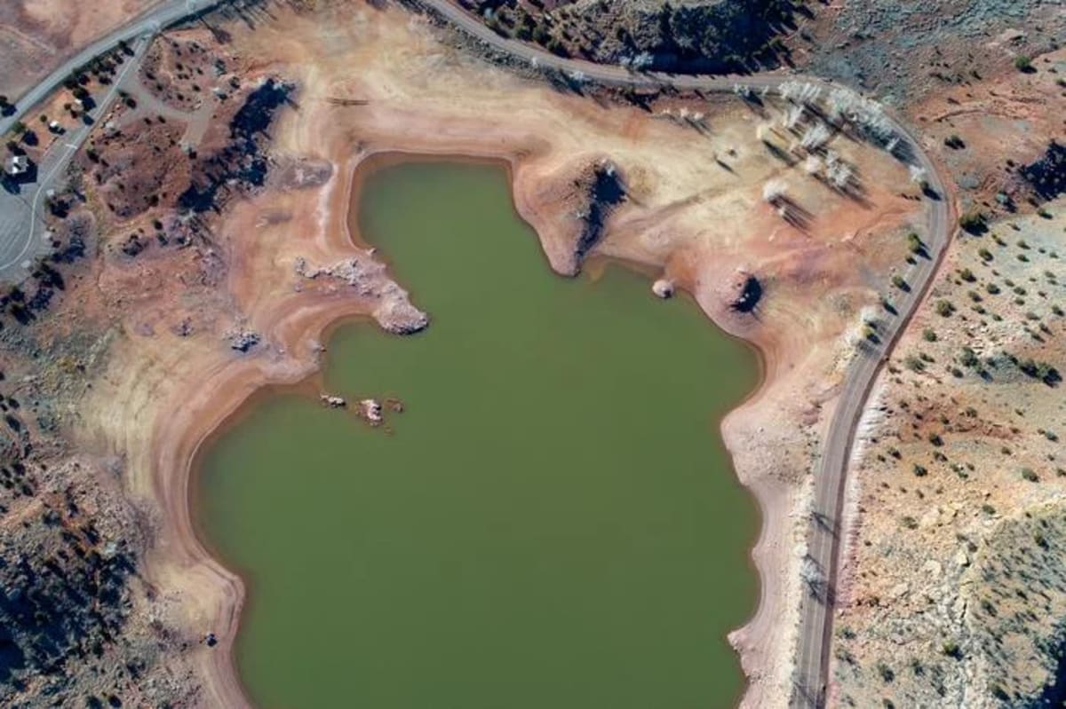 Lago Lyman en Arizona