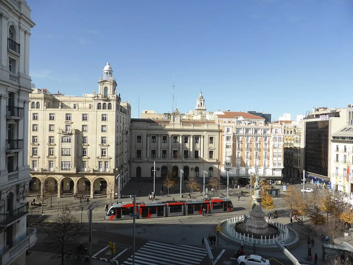 Plaza de España de Zaragoza