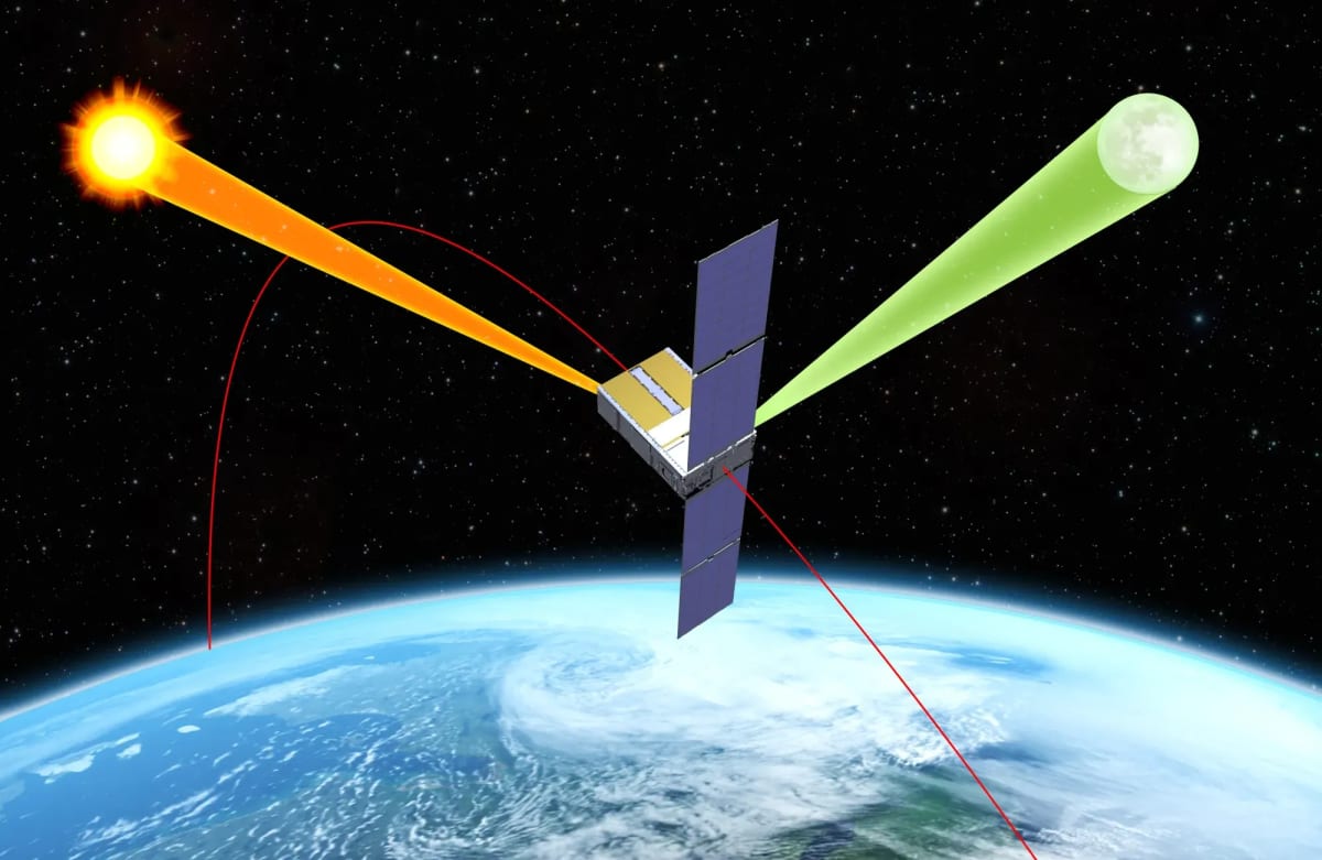Representación del satélite Arcstone