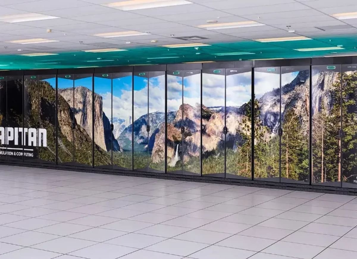 Supercomputadora El Capitan en el Lawrence Livermore National Laboratory