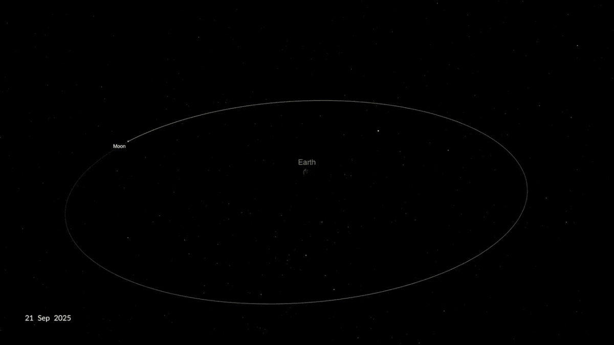 Sonda espacial OSIRIS-APEX de la NASA realizando un sobrevuelo cercano a la Tierra a unas 2.100 millas de altitud